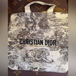 Christian Dior GWP Cotton Tote - Grey
